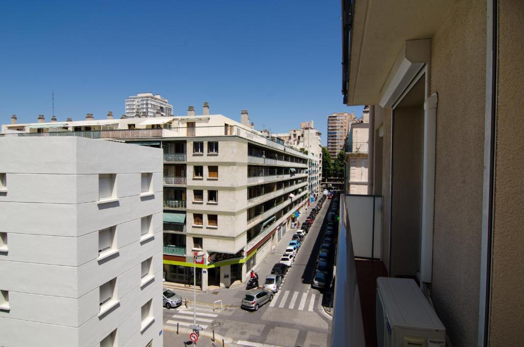 T1 Moderne Plage Des Catalans Marseille Bagian luar foto