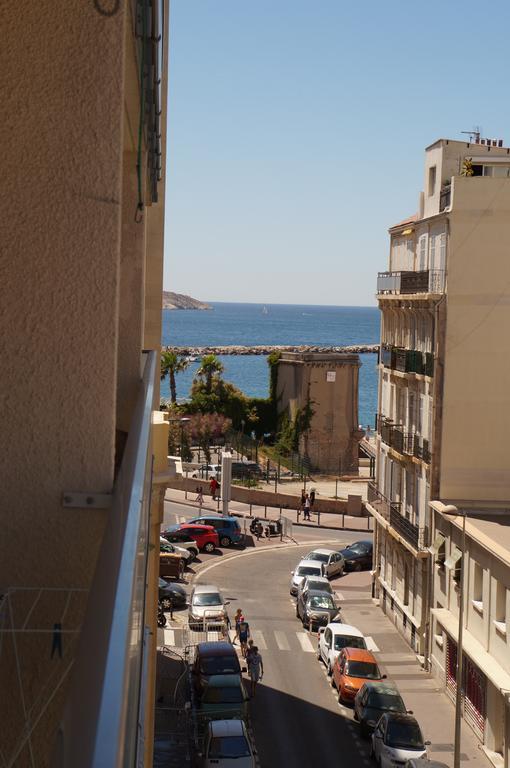 T1 Moderne Plage Des Catalans Marseille Bagian luar foto